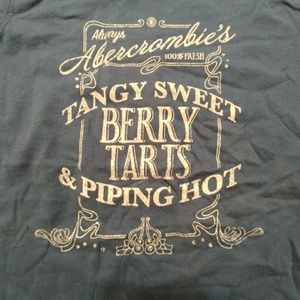 Abercrombie & Fitch Tops - Abercrombie navy Tee sz S Abercrombie & Fitch Tops - Abercrombie navy Tee sz S